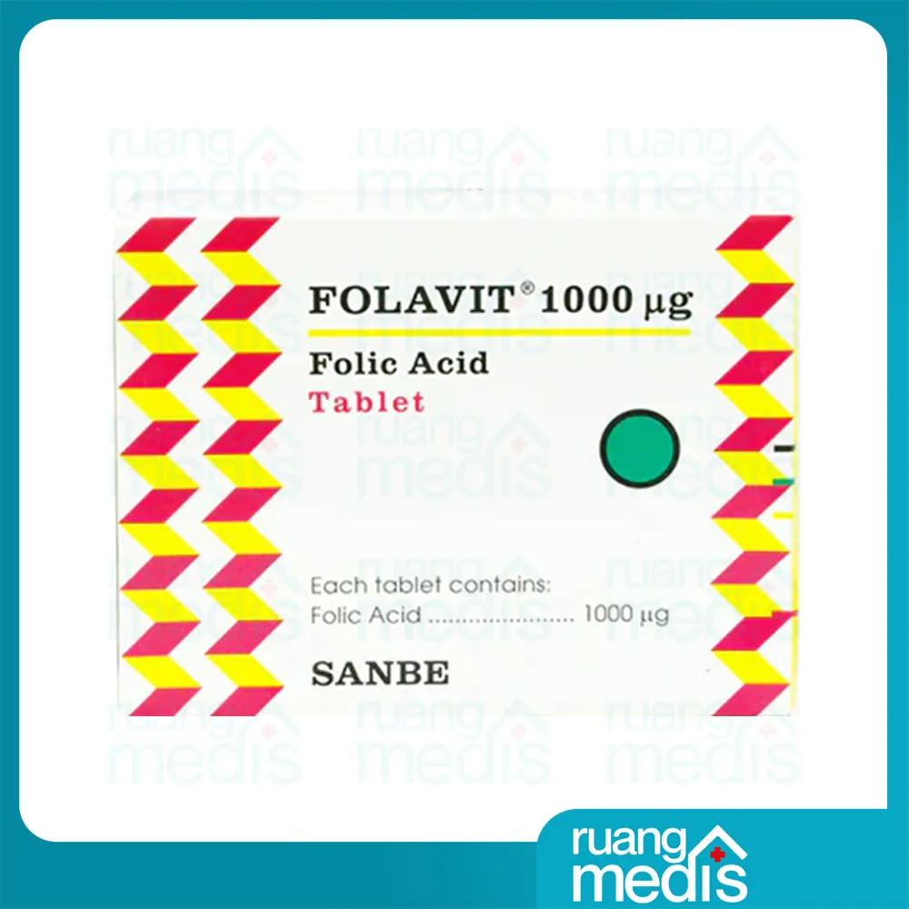 Foto FOLAVIT 400 MCG TAB SANBE 8