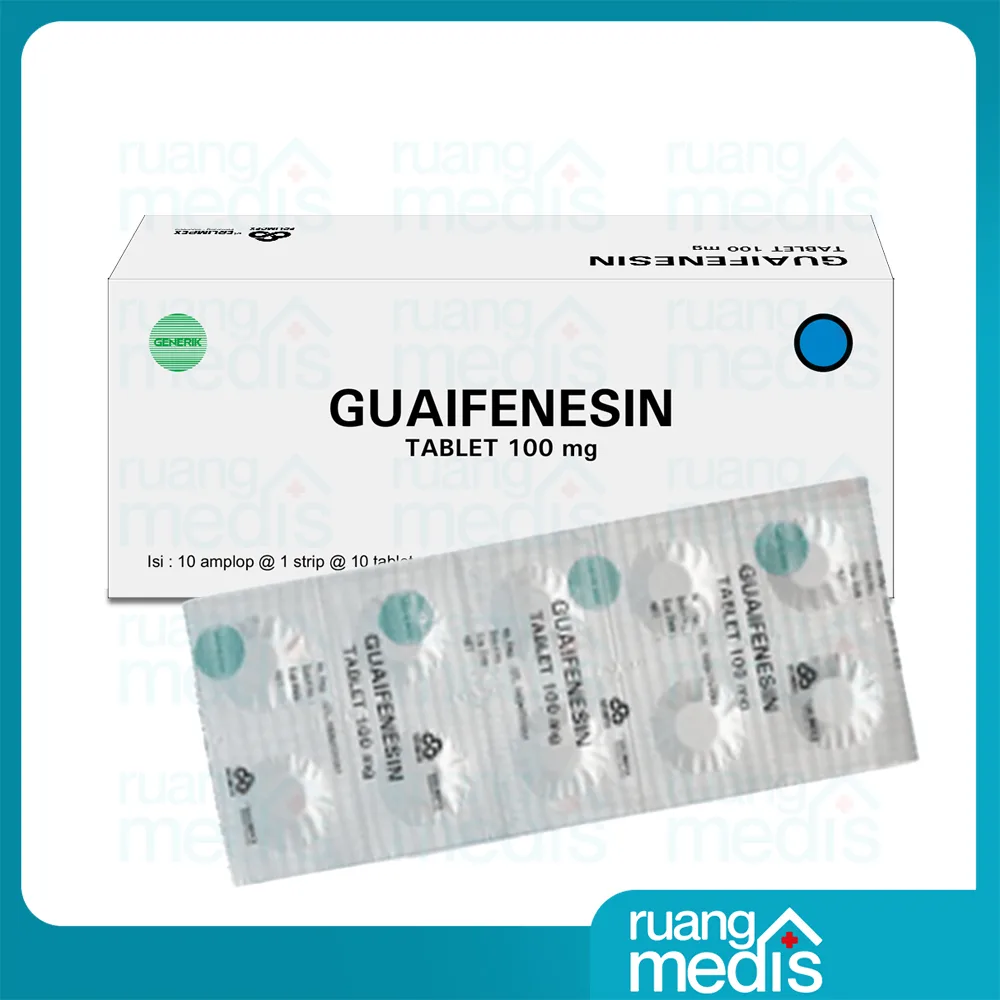 GUAIFENESIN 100 MG Erlimpex