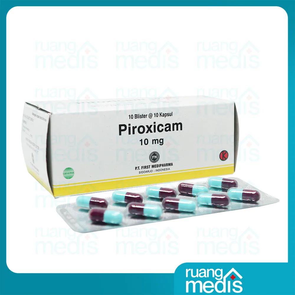 PIROXICAM 10 MG First Medifarma KAPS