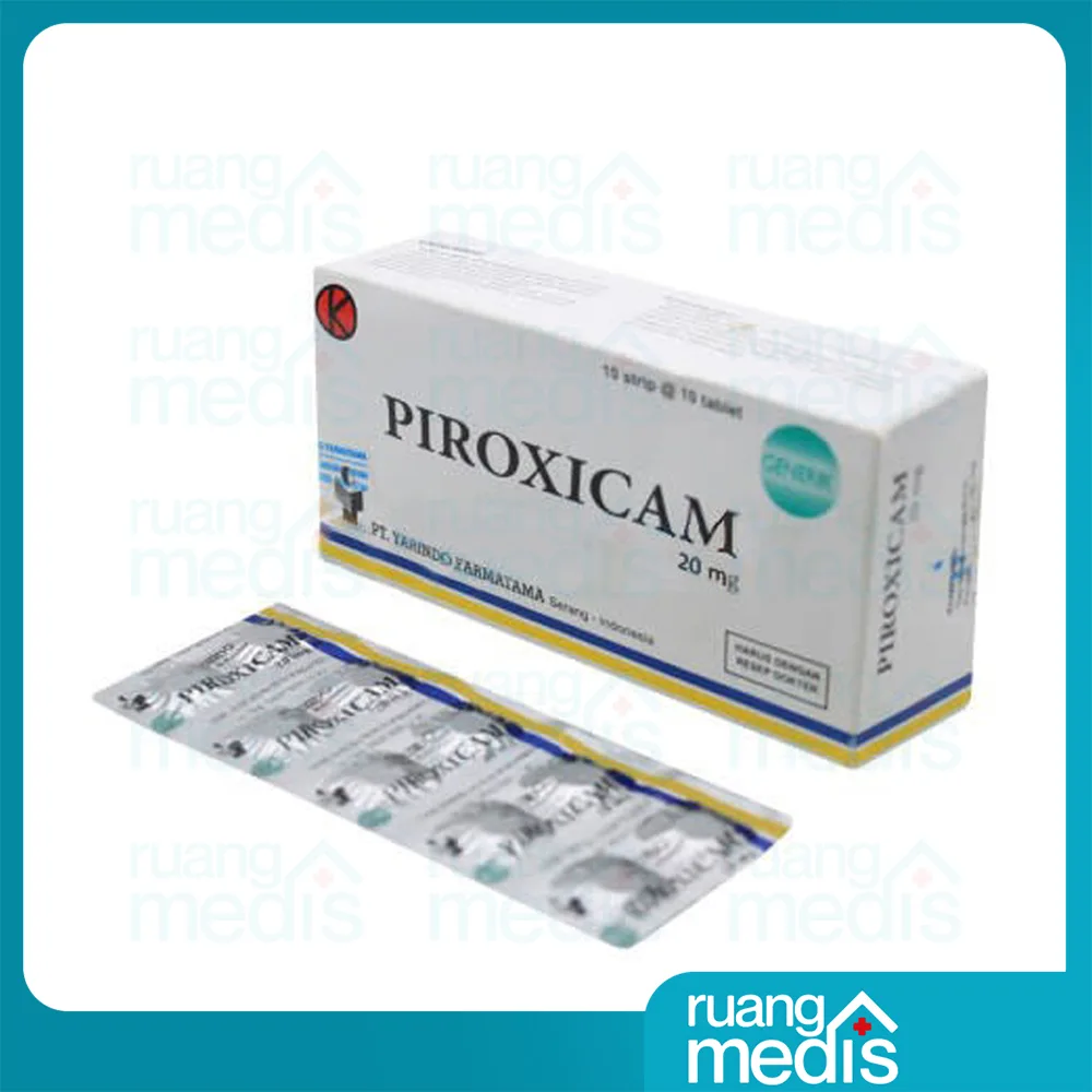 PIROXICAM 20 MG Yarindo TAB