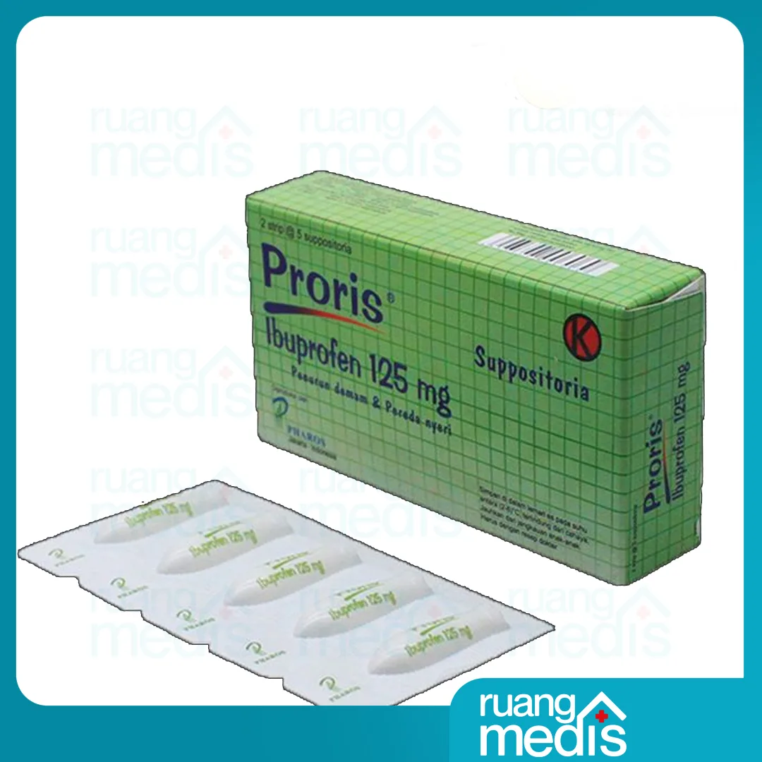 PRORIS SUPP 125 MG