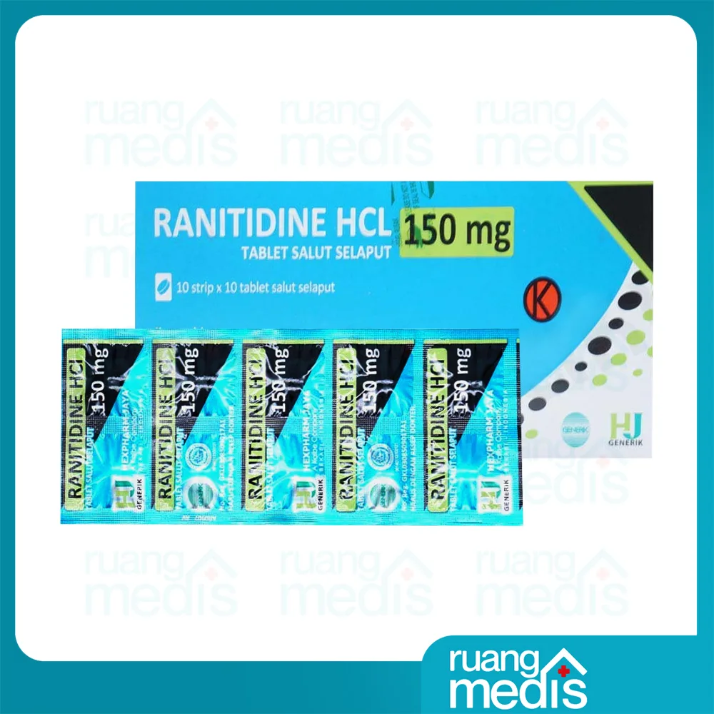 RANITIDINE 150 MG TAB HXP