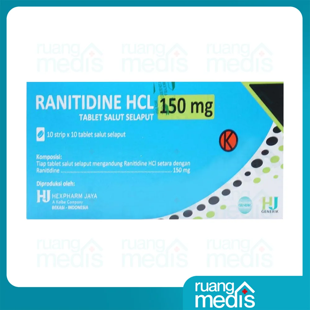 Foto RANITIDINE 150 MG TAB HXP 2