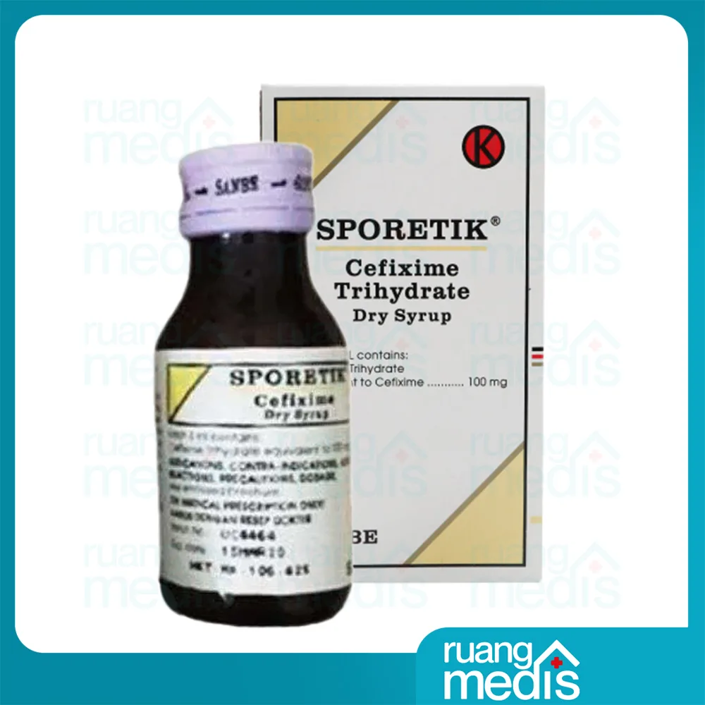 SPORETIK SIRUP KERING @ 30 ML SANBE
