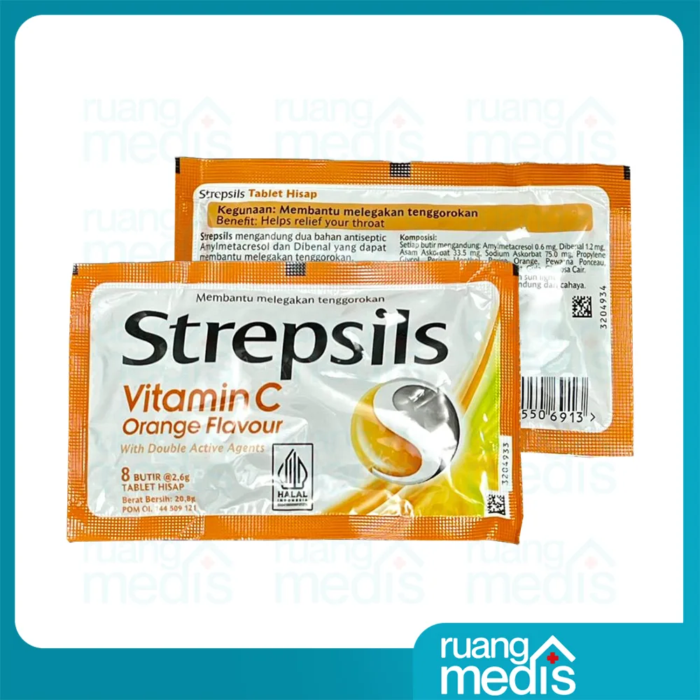 STREPSILS VIT.C ORANGE FLAVOUR