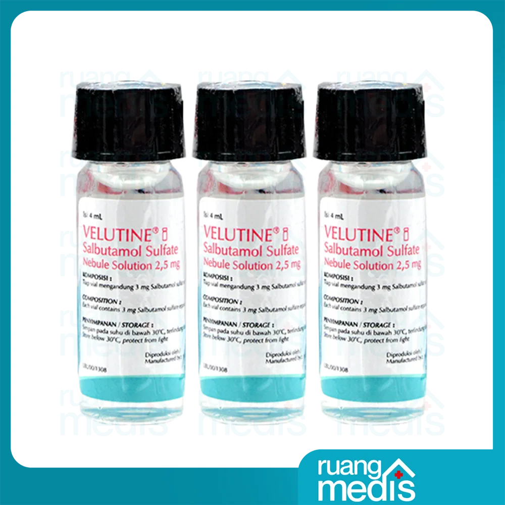 Foto VELUTINE PLUS INH 2.5 ML 6