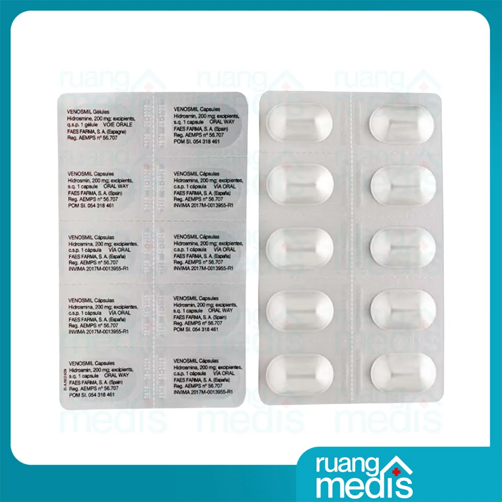 Foto VENOSMIL 200 MG KAP 3