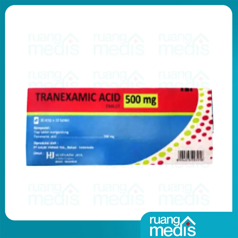 Foto ASAM TRANEKSAMAT TABLET 500 MG HEXAPHARM 2