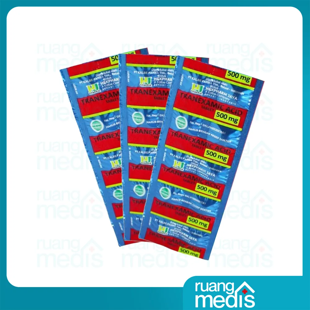 Foto ASAM TRANEKSAMAT TABLET 500 MG HEXAPHARM 3