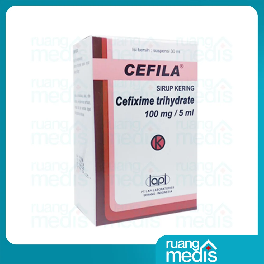 Foto CEFILA SYR 100 MG/5 ML @ 30 ML 2