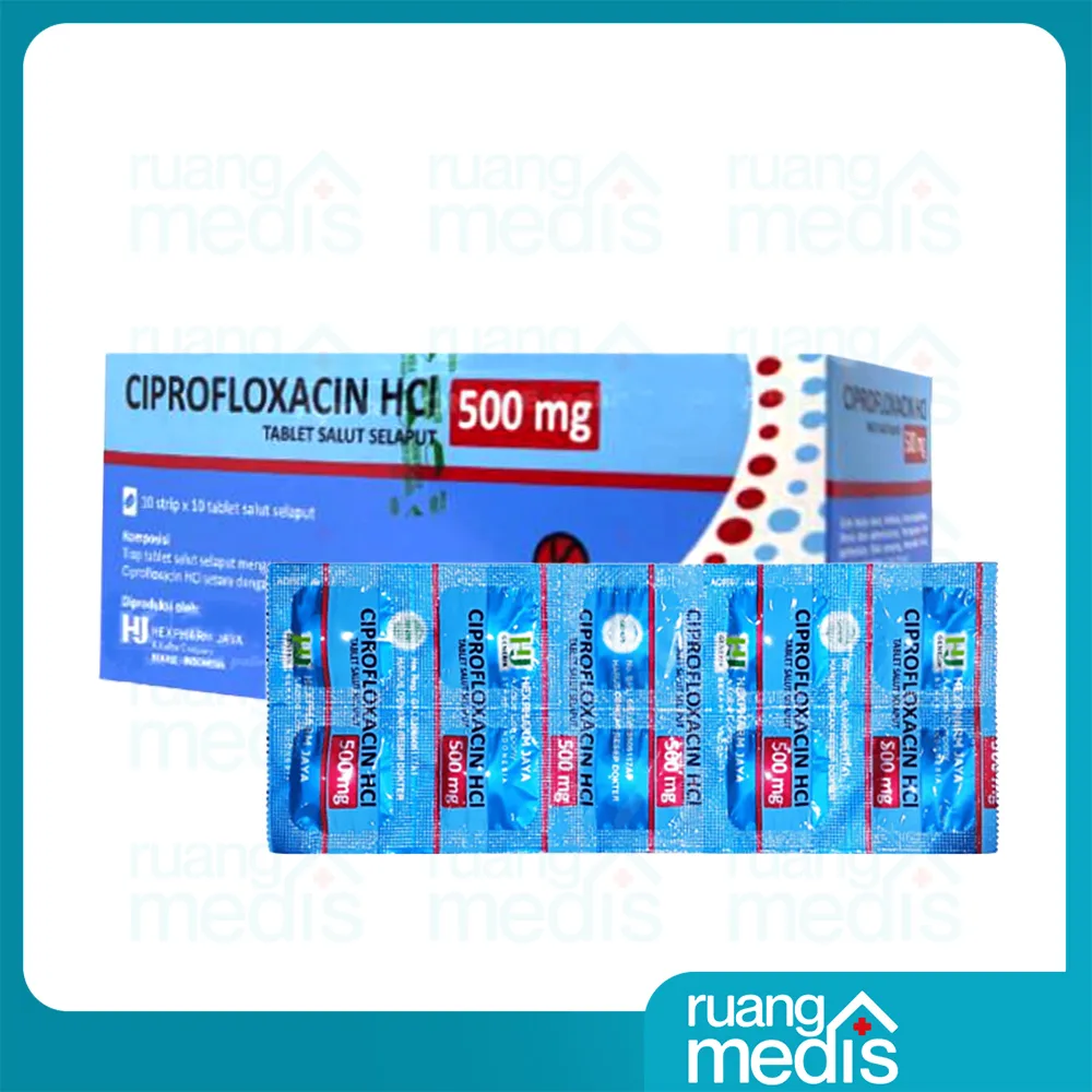CIPROFLOXACIN 500 MG TAB HXP