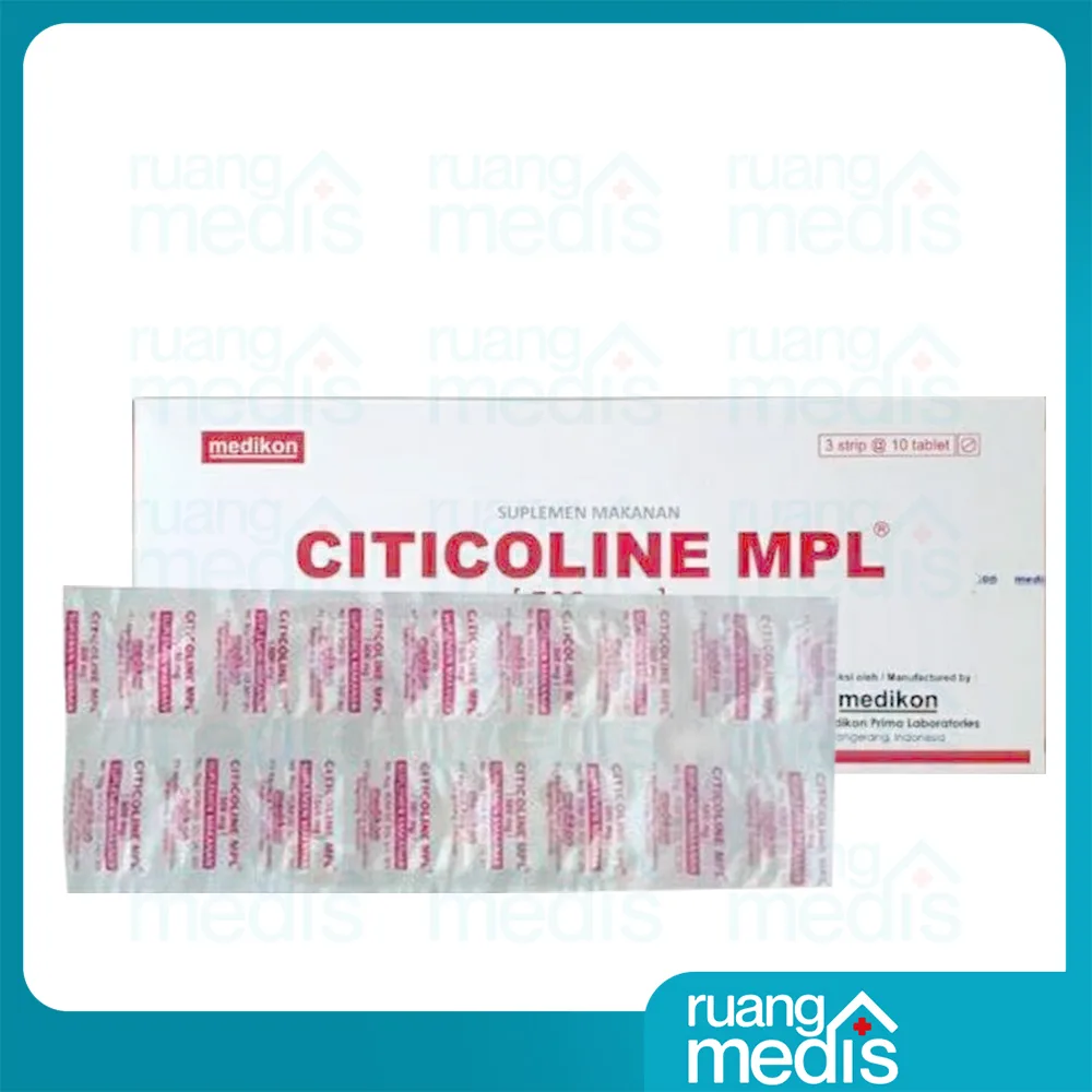 CITICOLINE MPL 500 MG