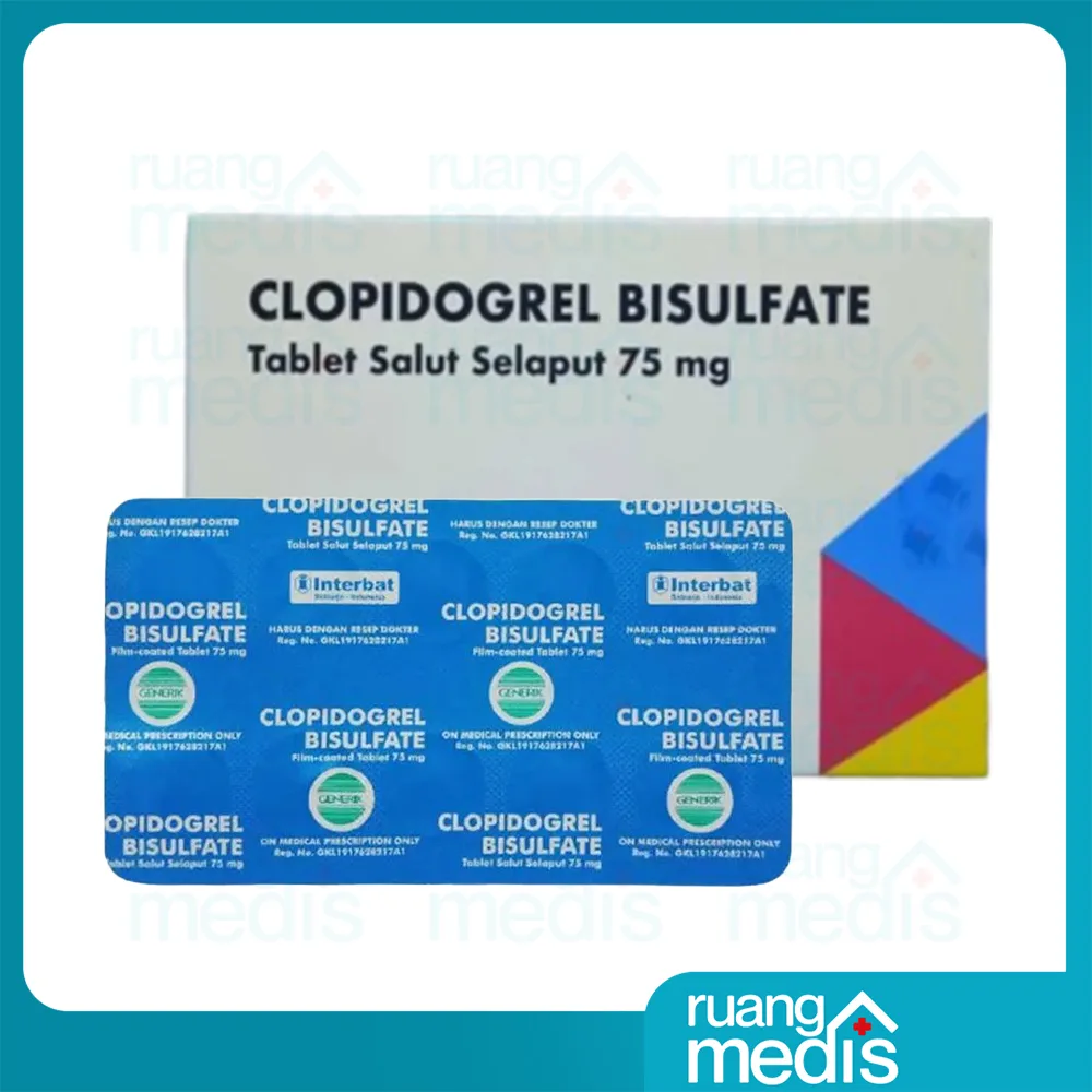 CLOPIDOGREL Interbat 75 MG