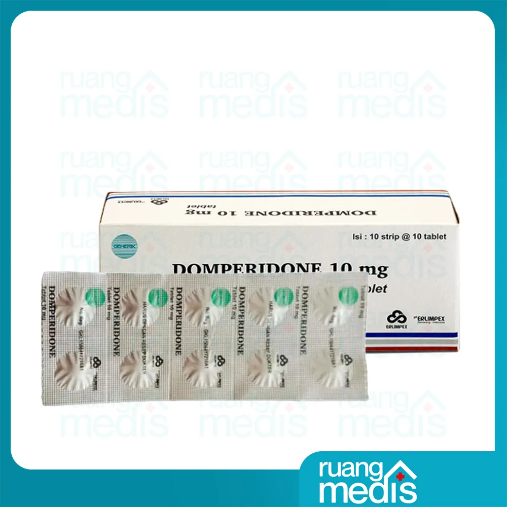 DOMPERIDONE Erlimpex 10 MG TAB